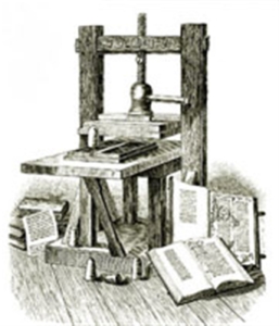دستگاه چاپ قدیمی